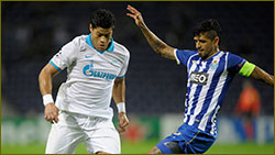 Late Kerzhakov goal gives Zenit points at Porto