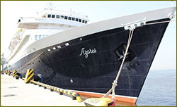 MV Azores calls at Passenger Port of Saint-Petersburg