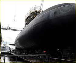 Russia,s stealth (black hole) submarine prepares for 4,000km trip, deep water trials