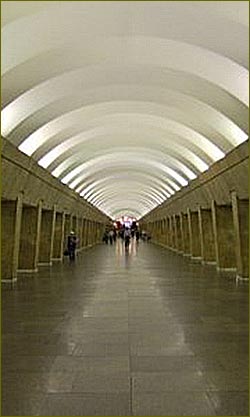 The Vyborgskaya metro station was opened for passengers