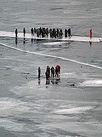 fishers on the ice-floe