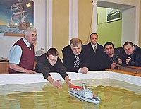 Federation Council Speaker Sergey Mironov in the Centre of Youth Creativity