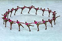 at the competition of figure skating The Cup of St. Petersburg 2002
