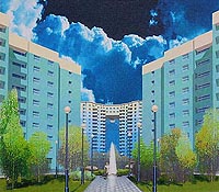 The leitmotif of all design projects is the theme of an arch.