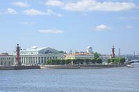 the Spit of Vasilyevsky Island