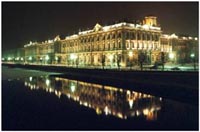Night illumination of the Winter Palace