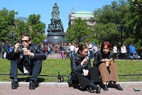 Ice Cream Festival on Ostrovskogo Square